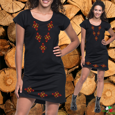 Туники с шевици