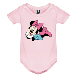 Цветно бебешко боди- Мини Маус