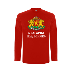 Червена  детска блуза-  Герб