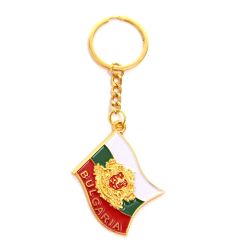  Метален сувенирен  ключодържател  България