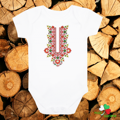 Бебешко боди с мотиви на шевици