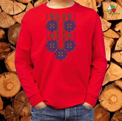 Детска блуза - Пазва Елбетици