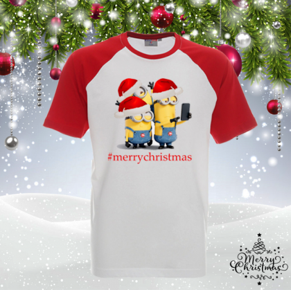 Забавна коледна тениска- #merrychristmas