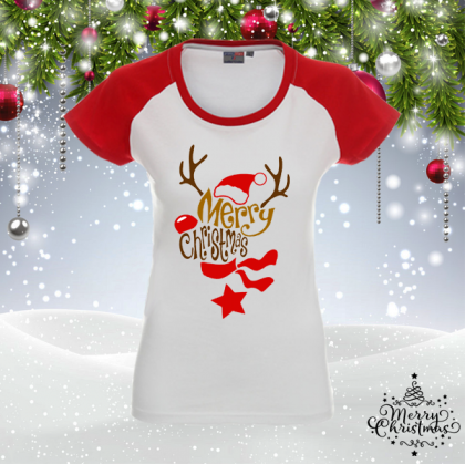 Забавна коледна тениска- Merry Christmas