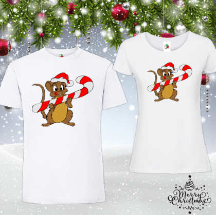 Забавен коледен комплект-  Мишле