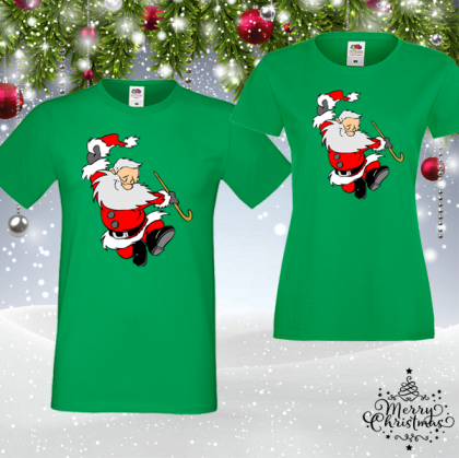 Забавен коледен комплект-  Дядо Коледа