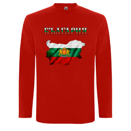 Червена мъжка блуза - България