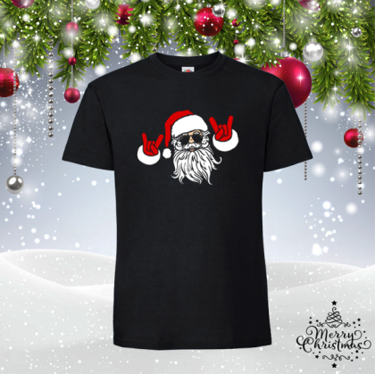 Забавна коледна тениска-  Дядо Коледа
