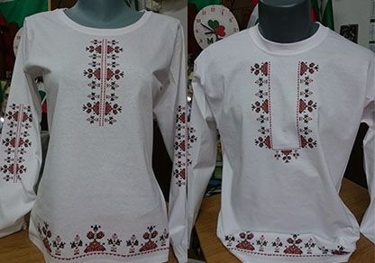 Комплект блузи с народни мотиви-вариант2