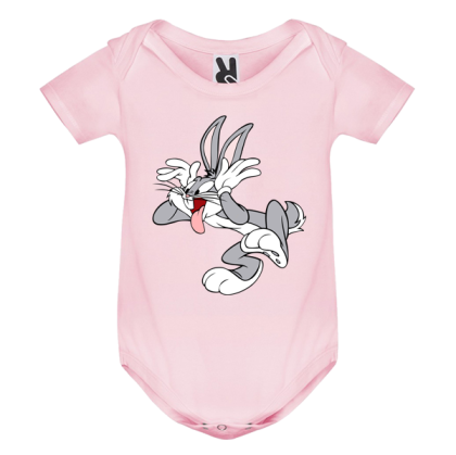 Цветно бебешко боди- Бъгс Бъни