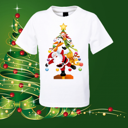 Детска коледна тениска