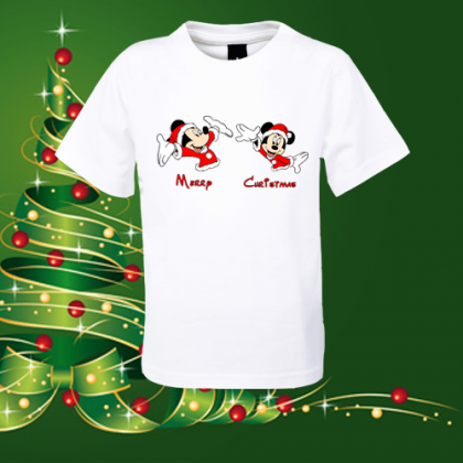 Детска коледна тениска