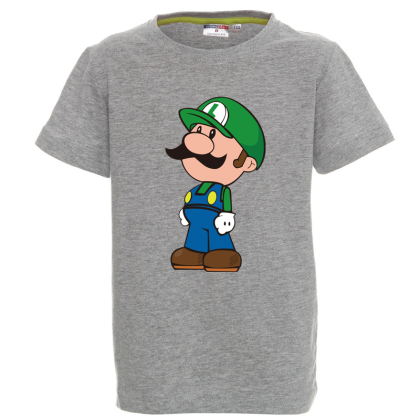 Цветна детска тениска- Супер Марио