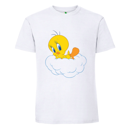 Бяла мъжка тениска- Туити