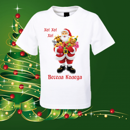 Детска коледна тениска