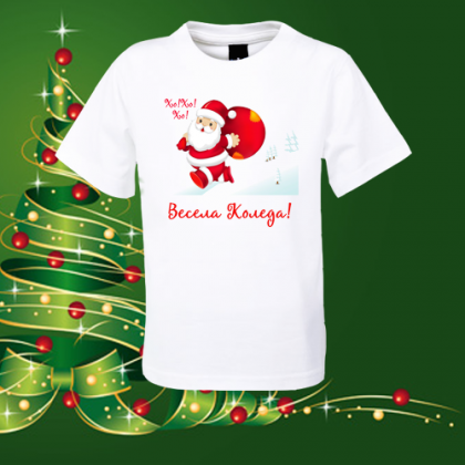 Детска коледна тениска