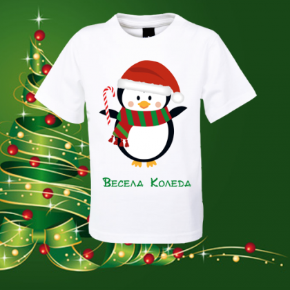 Детска коледна тениска