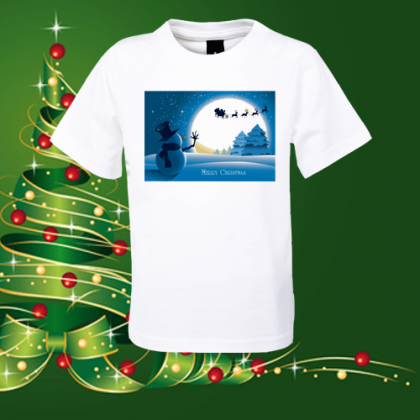 Детска коледна тениска