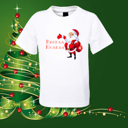 Детска коледна тениска