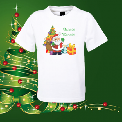 Детска коледна тениска