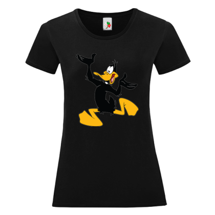 Черна дамска тениска- Дафи