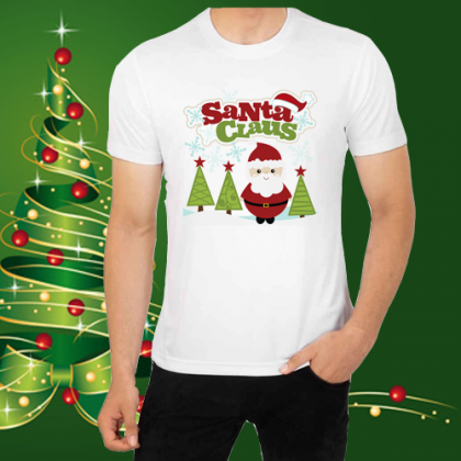 Мъжка коледна тениска
