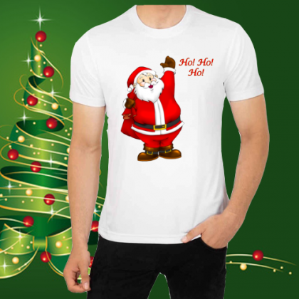 Мъжка коледна тениска