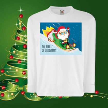 Детска коледна блуза Дядо Коледа