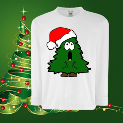 Детска коледна блуза Елха