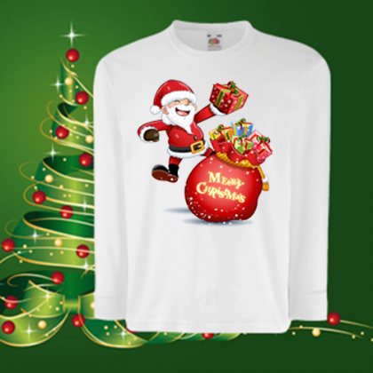 Детска коледна блуза Дядо Коледа