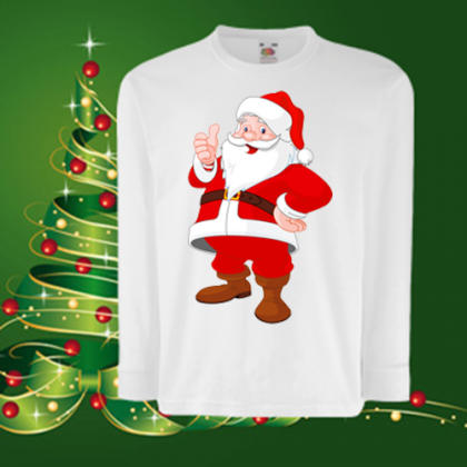 Детска коледна блуза Дядо Коледа