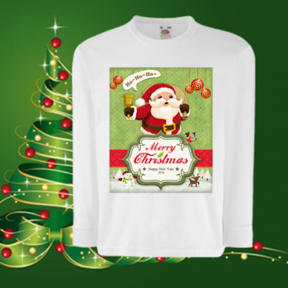 Детска коледна блуза Дядо Коледа