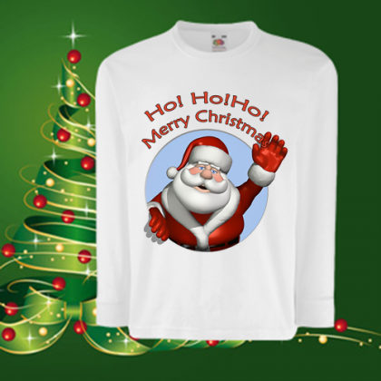 Детска коледна блуза Дядо Коледа