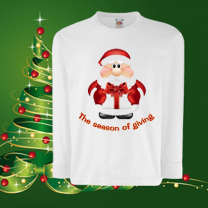 Детска коледна блуза Дядо Коледа