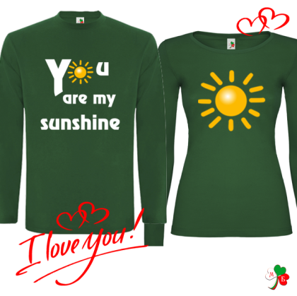 Комплект цветни блузи- Sunshine