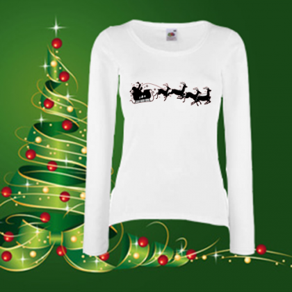 Дамска коледна блуза