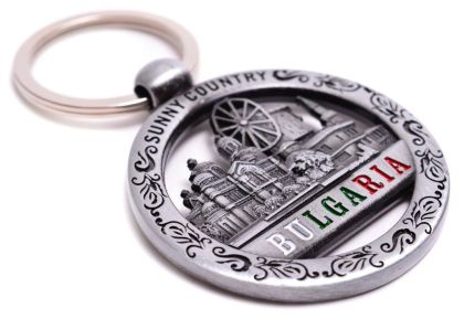  Метален ключодържател - Bulgaria