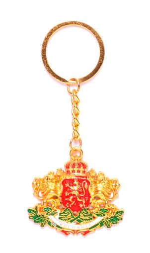  Метален ключодържател -  герб България