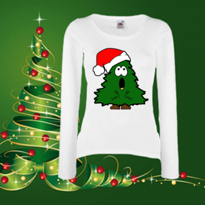 Дамска коледна блуза