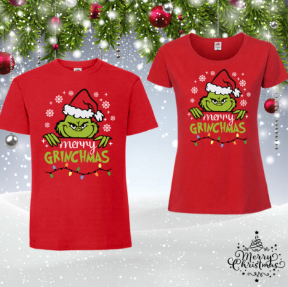 Забавен коледен комплект-  Гринч