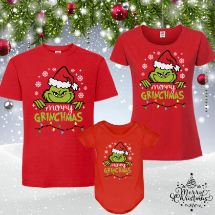 Забавен коледен комплект -  Гринч