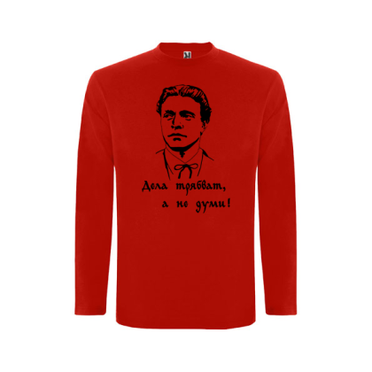 Червена  детска блуза- Левски