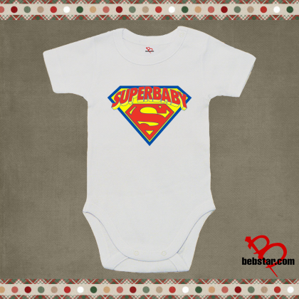 Бебешко боди - Супер бебе