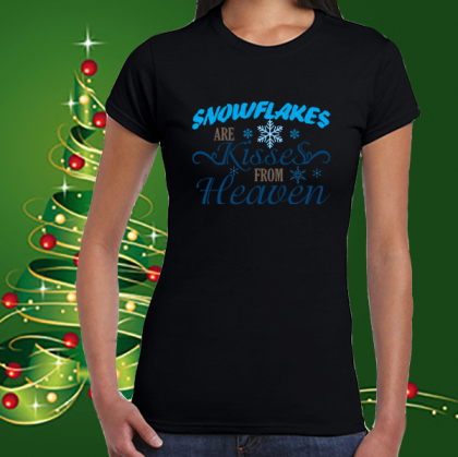 Коледна забавна тениска