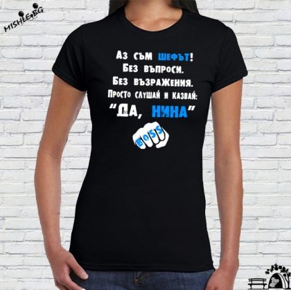 Аз съм шефът Нина