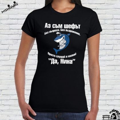 Аз съм шефът Нина