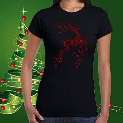 Коледна забавна тениска