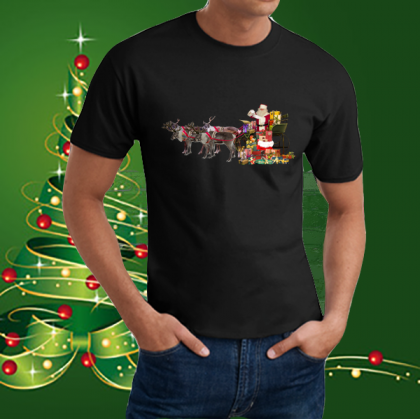 Коледна забавна тениска