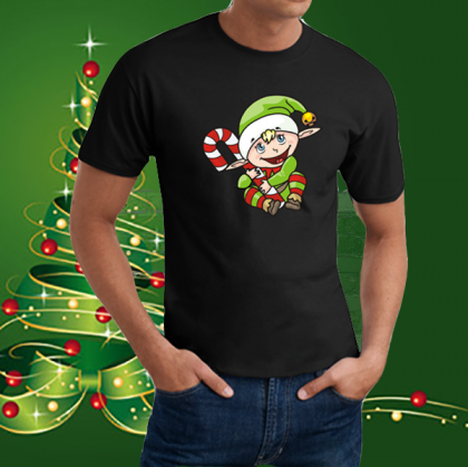 Коледна забавна тениска