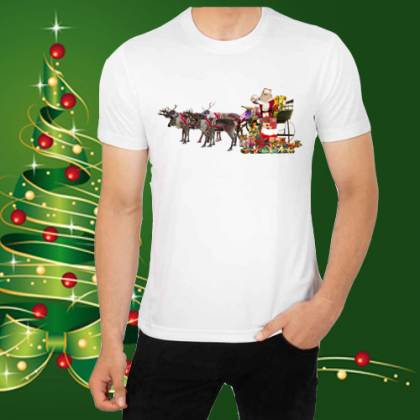 Коледна забавна тениска